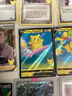 Pokemon TCG Celebrations 26 Card Lot Flying Pikachu Surfing Pikachu Zekrom Mew - Image 5