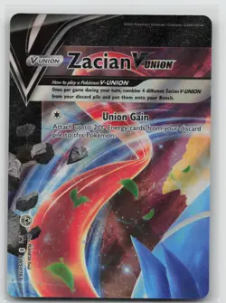 Zacian V-UNION - Promo SWSH: Sword & Shield Promo Cards SWSH163 NM - Image 1