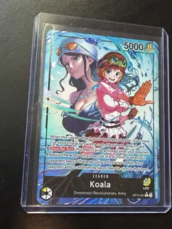 Koala One Piece OP12 Alternate Alt Art Leader Card OP12-081 English - Image 1