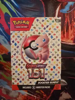 Pokemon Scarlet Violet 151 Booster Bundle New Sealed TCG Cards - Image 1