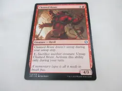 Chained Brute 019/078 Jumpstart MTG Magic the Gathering card. A5 - Image 1