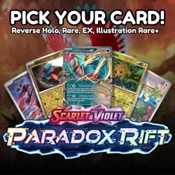 Paradox Rift - Choose Your Card - Reverse Holo, Rare, ex, IR+ - NM - SV4 - Image 1