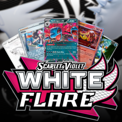 White Flare - Choose Your Card - Reverse Holo, Rare, ex, IR+ - NM Black - Image 1
