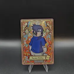 Sasuke Uchiha NRSA01-SP-002L5 Naruto Kayou Heavens Scroll English Card NM - Image 1