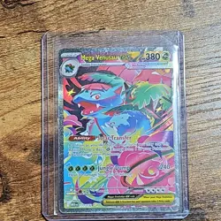 Pokemon Mega Venusaur EX 177/132 Holo Card Mega Evolution Ability - Image 1