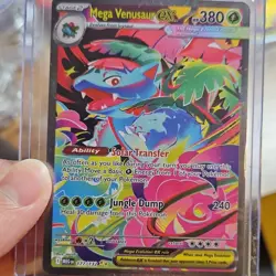 Pokemon Mega Venusaur EX 177/132 Holo Card Mega Evolution Ability - Image 3