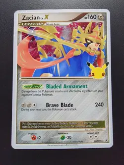 Zacian LV. X SWSH135 SWSH: Sword & Shield Promo Cards Holo pokemon - Image 1