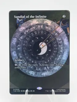 Sundial of the Infinite (Borderless) M Avatar: TLA Normal 55 MTG NM - Image 1