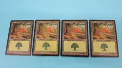 4x FOREST ODYSSEY ( 349 ) BASIC LAND MTG MAGIC THE GATHERING LP - Image 1