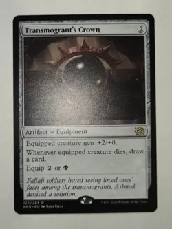 MTG Transmogrant's Crown The Brothers' War 125/287 Regular Rare - Image 2