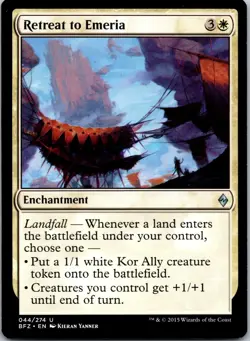 Retreat to Emeria Battle for Zendikar Regular - Image 1