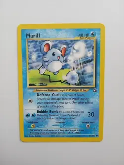 Pokemon TCG Marill NM/M WOTC 2000 Neo Genesis 66/111 Common - Image 1