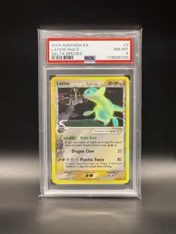 2005 Pokemon EX Latios #9 Delta Species Holo NM-Mint PSA 8 - Image 1