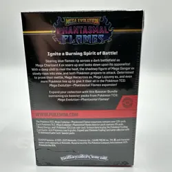 Pokemon TCG Mega Evolution Phantasmal Flames Booster Bundle 6 Packs Sealed - Image 4