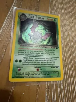 Pokemon Team Rocket Dark Golbat Holo #7/82 NM - Image 2