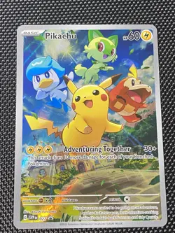 Pikachu 027 2023 Pokemon Scarlet And Violet Promo - Image 1