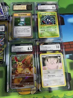 Pokemon TCG Lot Of 10 Cgc Slabs - Image 2