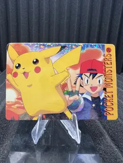 Pokemon Vintage Pocket Monsters Vending HOLO Prism Sticker Bandai 1999 Nintendo - Image 1