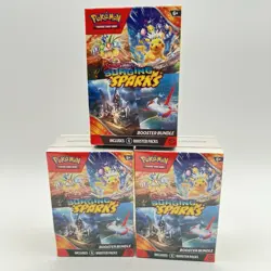 Pokemon TCG Scarlet & Violet Surging Sparks Booster Bundle x3 SHIPS FAST ✅ 🔥 - Image 1