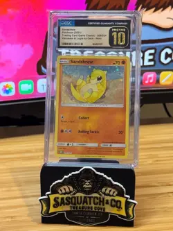 Pokemon TCG CGC Pristine 10 Sandshrew 008/034 Venusaur & Lugia ex Deck - Holo - Image 1