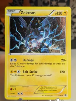 Zekrom BW24 Promo Pokemon TCG Black and White Promos NM - Image 1