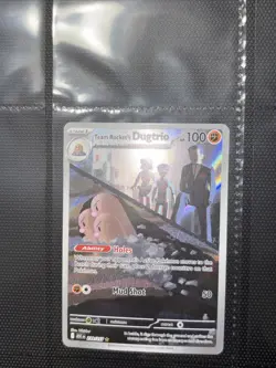 2026 Pokemon Ascended Heroes 239 Team Rocket’s Dustin Illustration Rare - Image 1