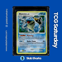 2007 POKEMON DIAMOND & PEARL SECRET WONDERS #2/132 BLASTOISE LV. 52 HOLO - Image 1