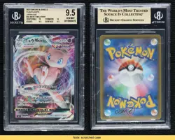 Mew VMAX Japanese Pokemon Sword & Shield Fusion Arts (s8) BGS 9.5 GEM MINT READ - Image 3