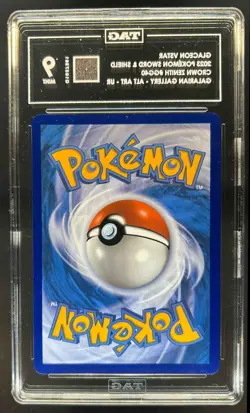 2023 Pokemon SWSH Crown Zenith Glaceon VST Galarian Gallery #GG40/GG70 TAG 9 - Image 2