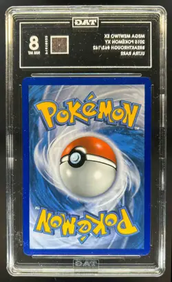 2015 Pokemon XY BREAKthrough Mega Mewtwo Holo #63/162 TAG 8 - Image 2