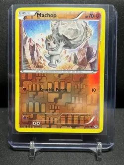 Machop 40/83 Reverse Holo Pokemon 2016 XY Generations LP - Image 1