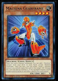 Structure Deck: Mechanized Madness Machina Gearframe #SR10-EN005 - Image 1