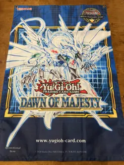Yu-Gi-Oh TCG Dawn Of Majesty OTS Promotional Banner - Image 1