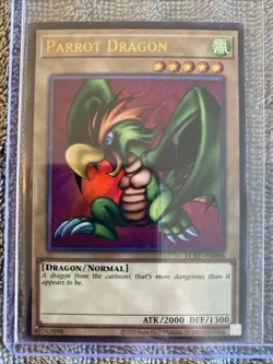 Yugioh Parrot Dragon LCKC-EN096 Ultra Rare NM - Image 1