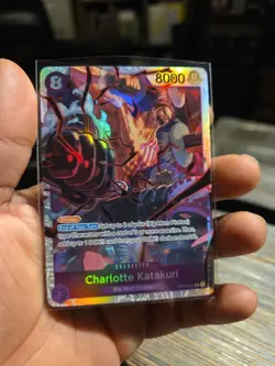 Charlotte Katakuri OP11-067 SR Foil Bandai ONE PIECE English - Image 3