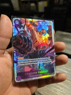 Charlotte Katakuri OP11-067 SR Foil Bandai ONE PIECE English - Image 4