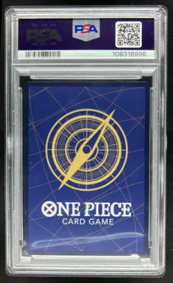 2022 One Piece Romance Dawn Donquixote Doflamingo Alternate Art #OP01-073 PSA 10 - Image 2