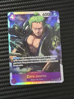 Zoro-Juurou ST18-004 - One Piece TCG - Starter Deck 18 SR Foil NM English - Image 1