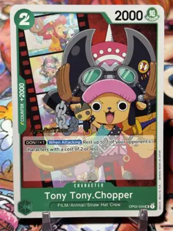 TONY TONY CHOPPER - One Piece OP02-034 - PRE-RELEASE - Paramount War - Image 1