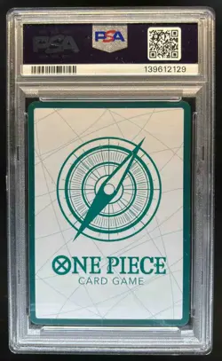 2025 One Piece Carrying on His Will Don!! Card Jinbe Gold PSA 9 - Image 2