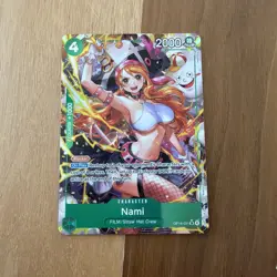 Nami Alt Art OP14-031 SR One Piece The Azure Sea's Seven NM ENGLISH - Image 1