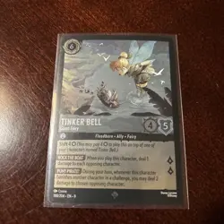 Disney Lorcana Fabled - Tinker Bell - Giant Fairy #188/204 - Super Rare Foil - Image 2