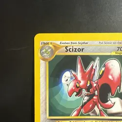 Pokemon Card - Scizor #33 WoTC Black Star Promo - Image 2