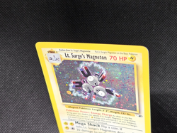 Pokemon TCG Lt. Surge's Magneton 8/132 Gym Heroes Rare Holo Foil Card Vintage - Image 3
