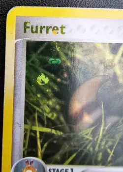 Furret Reverse Holo Stamped Team Rocker Returns Pokemon TCG Card 22/109 MP - Image 2