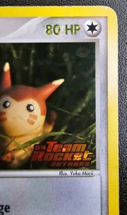 Furret Reverse Holo Stamped Team Rocker Returns Pokemon TCG Card 22/109 MP - Image 3