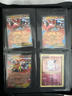 Pokemon Binder Lot Of 41 Cards #1 - Image 1