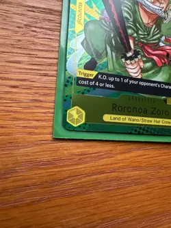 Roronoa Zoro (Event Pack Vol. 3) P-042 One Piece Promotion Cards Foil - Image 4