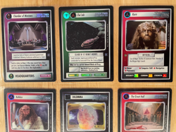 Star Trek CCG: First Edition Reflections - Nine Card SR Foil Lot - Image 2