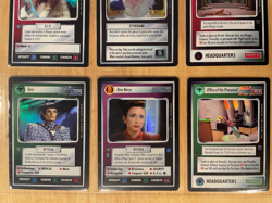 Star Trek CCG: First Edition Reflections - Nine Card SR Foil Lot - Image 4